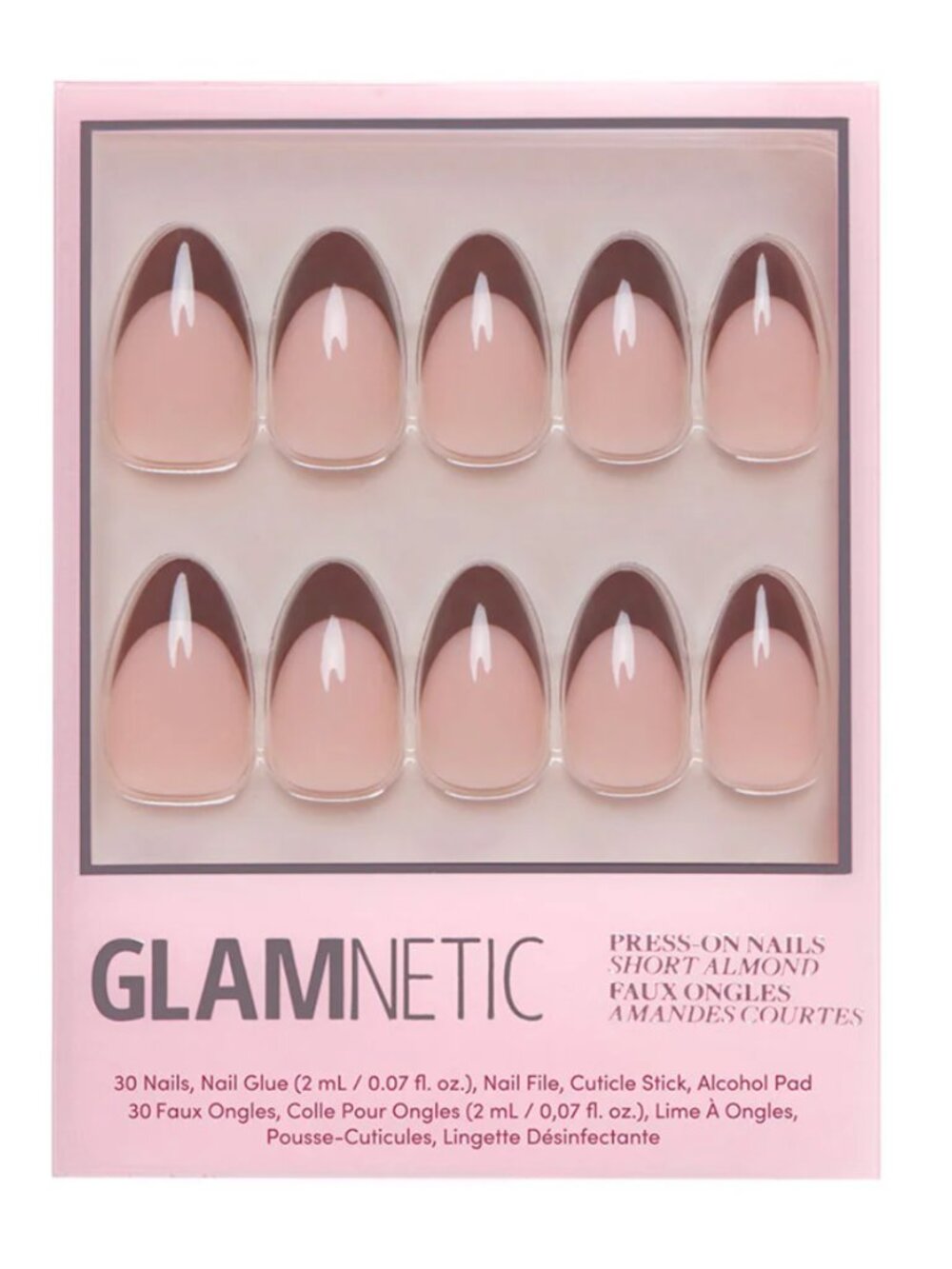 Glamnetic Press on Nails Short Almond
